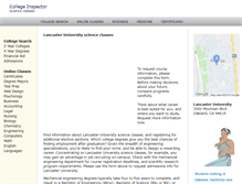 Tablet Screenshot of lancasteruniversity.com